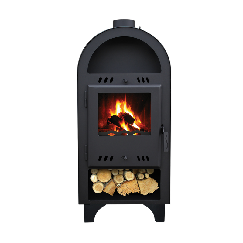 Soba (semineu) pe lemne si brichete, cu bolta, 7 kW, Kalde, KLD7-11920 - imagine principală