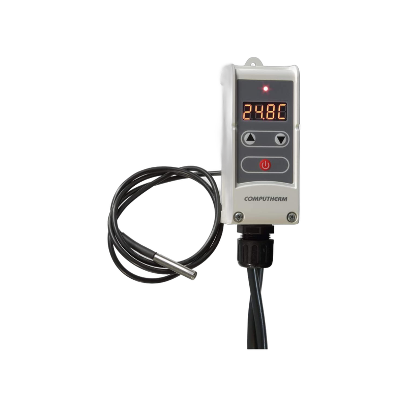 Termostat digital cu senzor contact la distanta Computherm WRP-100GC, Control pompa circulatie, Functie anti-inghet, Anti-blocare - imagine 3
