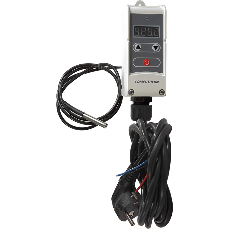 Termostat digital cu senzor contact la distanta Computherm WRP-100GC, Control pompa circulatie, Functie anti-inghet, Anti-blocare - imagine 2
