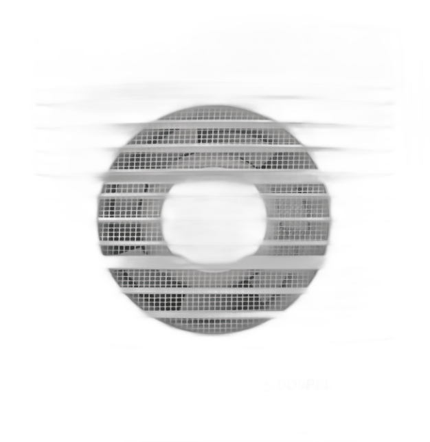 Ventilator perete cu intrerupator fir Dospel STYL 150 WP - imagine 2