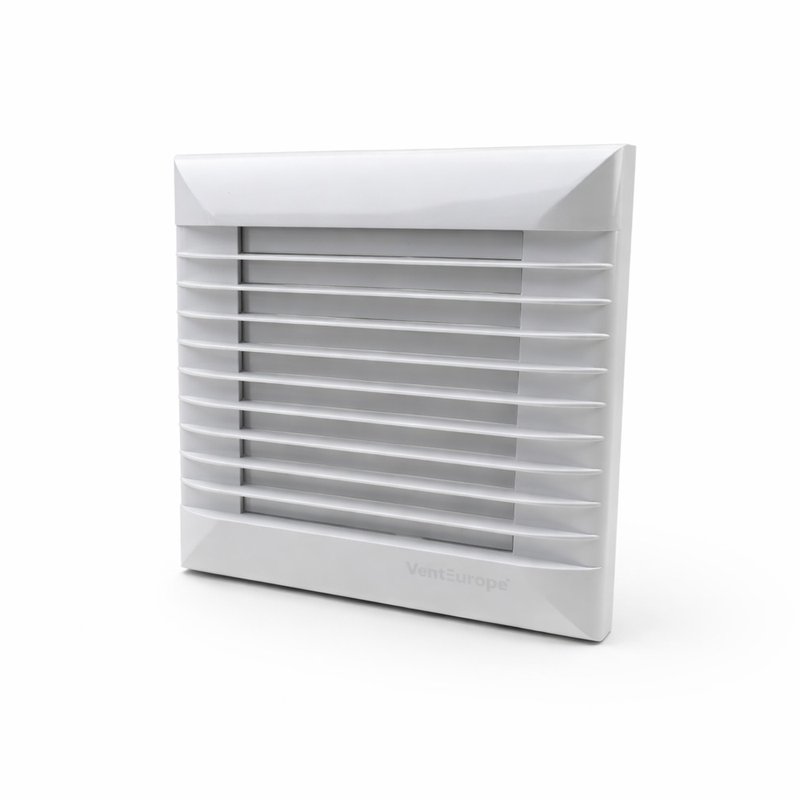 Ventilator casnic Venteurope Auto D100 cu jaluzele automate