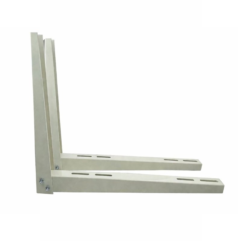 Set console AC rabatibile metal albe 500 x 630   (setul contine 2 brate) - spate