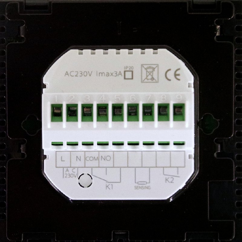 Cronotermostat programabil control WiFi Computherm E300 pentru ventiloconvectoare si ventilatoare -00